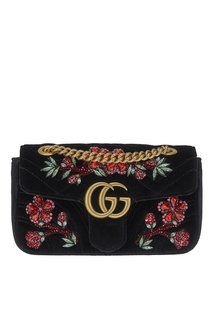 Декорированная сумка GG Marmont Gucci
