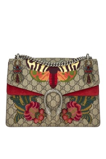 Сумка Dionysus с цветочной вышивкой Gucci