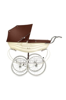 Коляска BALMORAL Cream/Brown Silver Cross
