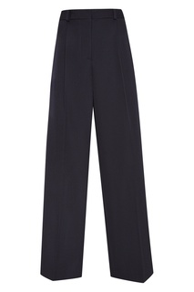Шерстяные брюки со складками Victoria Beckham
