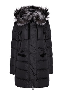 Черный пуховик Aphrotiti Moncler