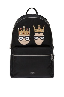 Рюкзак с нашивками Dolce & Gabbana