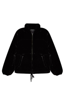 Бомбер из черного бархата Isabel Marant