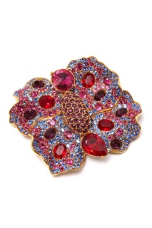 Брошь с кристаллами Butterfly Oscar de la Renta