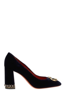 Фактурные туфли Santoni