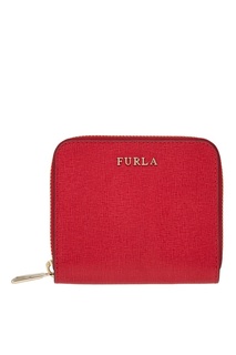 Розовый кошелек на молнии Babylon Furla