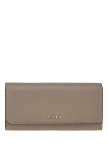 Серый кошелек с клапаном Babylon Furla