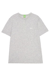 Меланжевая футболка Boss Green