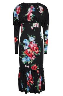 Платье с принтом Dolce & Gabbana