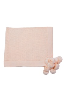 Бежевый плед из хлопка «Маленькая радость» La Petite Joie