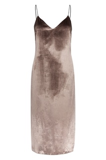Бархатное платье-комбинация Rag&Bone