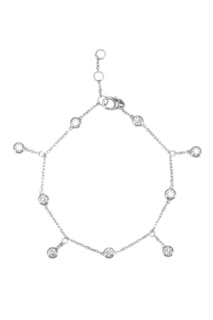 Серебряный браслет с подвесками Exclaim