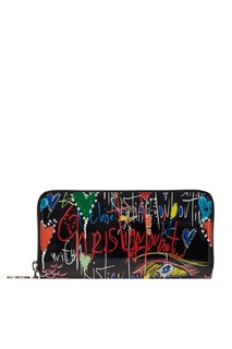 Кожаный кошелек с принтом W Panettone Christian Louboutin