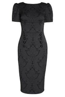 Платье-футляр из жаккарда Dolce & Gabbana