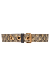 Кожаные ремень с монограммами Gucci