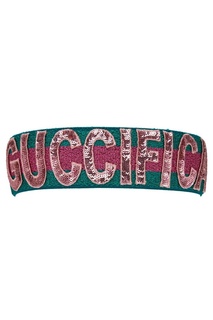 Блестящая повязка на голову Gucci