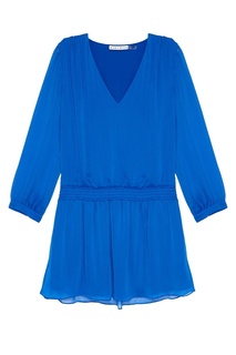 Драпированное платье из шифона Alice + Olivia