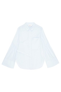 Голубая рубашка из хлопка 3.1 Phillip Lim