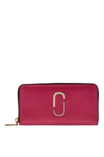 Розовый кошелек из сафьяновой кожи Marc Jacobs