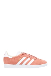 Розовые кеды из замши Gazelle Adidas