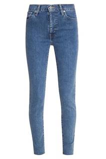 Голубые выбеленные джинсы-скинни Mile High Super Skinny Levis®