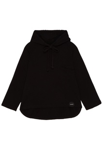 Черное худи oversize Zasport