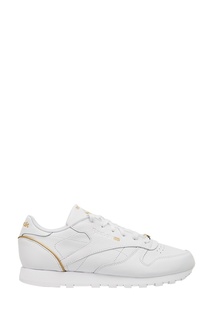 Кроссовки  белые CL LTHR HW Reebok