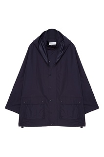 Черный плащ oversize Balenciaga