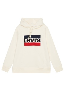 Белое худи с логотипом GRAPHIC SPORT HOODIE Levis®