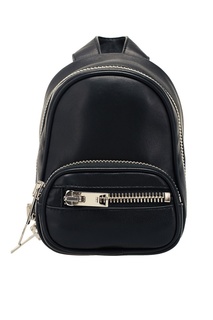 Черный кожаный мини-рюкзак Alexander Wang
