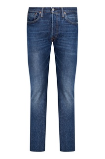 Синие джинсы с вареным эффектом 501® SKINNY Levis®