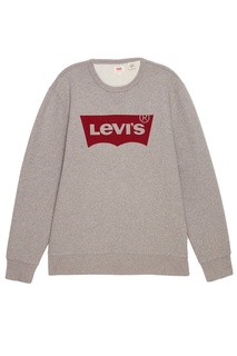 Серый свитшот с эмблемой GRAPHIC CREW B Levis®
