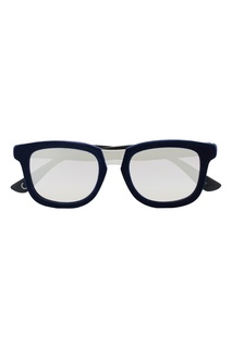 Синие очки с зеркальными линзами Italia Independent