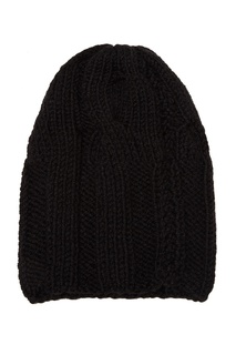 Шапка с крупным узором Knittedkiss