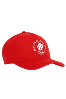 Красная бейсболка с вышивкой Zasport