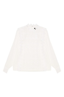 Белая вышитая блузка Isabel Marant
