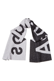 Черный шарф с логотипом Toronty Logo Acne Studios