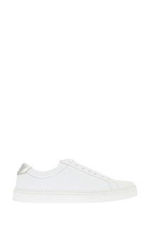 Белые кожаные кеды Courreges
