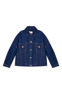 Синяя джинсовая куртка oversize Mm6 Maison Margiela