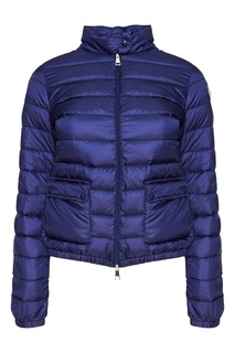 Синяя стеганая куртка Moncler