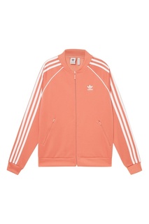 Розовая олимпийка на молнии SST Adidas