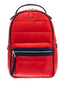 Красный стеганый рюкзак Moncler