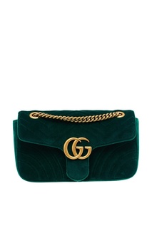 Зеленая сумка GG Marmont Gucci