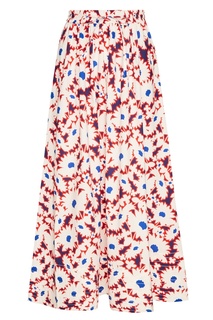 Хлопковая юбка-макси с цветами Paul & Joe Sister