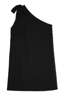 Черное платье с открытым плечом P.A.R.O.S.H.
