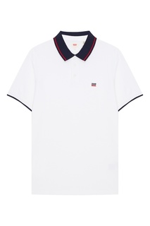 Белое хлопковое BREAKER LOGO POLO SPORTSWEAR POL Levis®