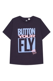 Серая футболка SS SURPLUS GRAPHIC TEE BUTTON YO Levis®