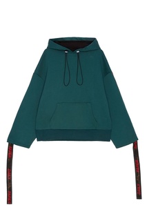 Худи с отделкой на рукавах Daily Paper