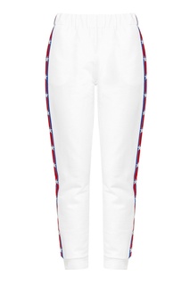Белые джоггеры с декоративными лампасами Constance. C