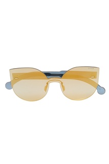 Золотистые очки с моно-линзой Retrosuperfuture